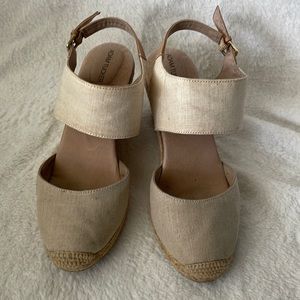 Adam Tucker Wedge Sandals